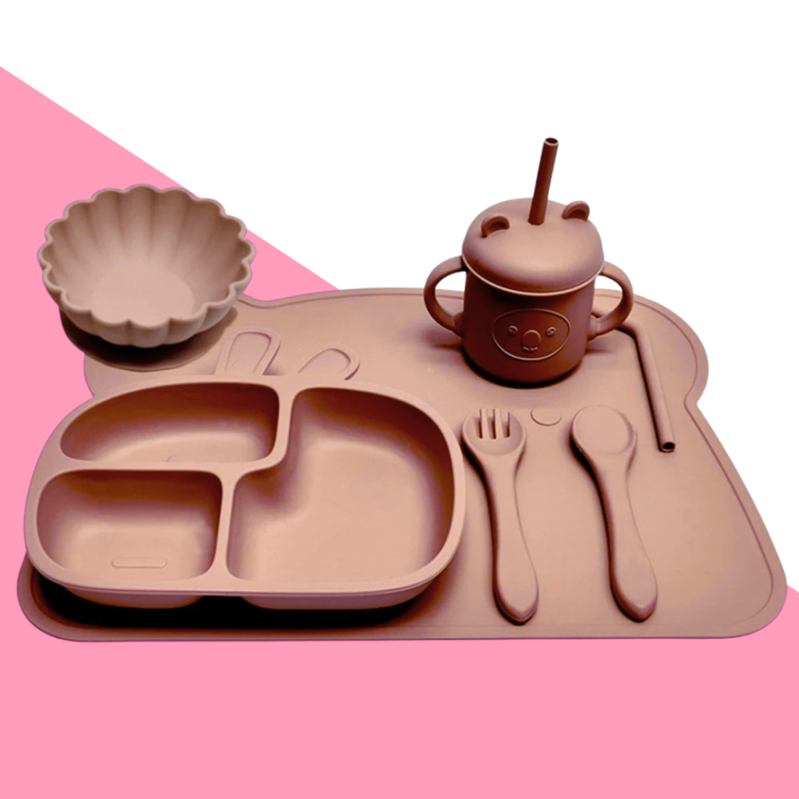 Children's Dining Set | Suction Plate & Cutlery | Independent & Mess-Free Eating