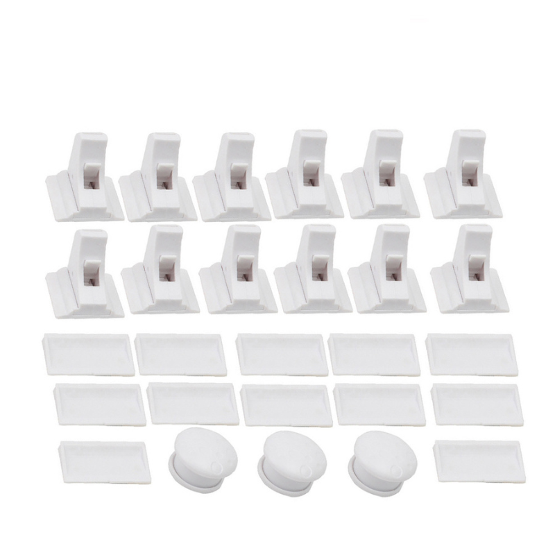 Child Lock for Cupboard & Drawer | Invisible | Strong Magnet | No Drilling Required