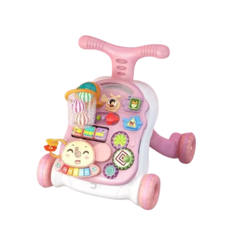 3-in-1 Baby Walker & Play Centre – Safe Learning to Walk & Play – From 7 Months