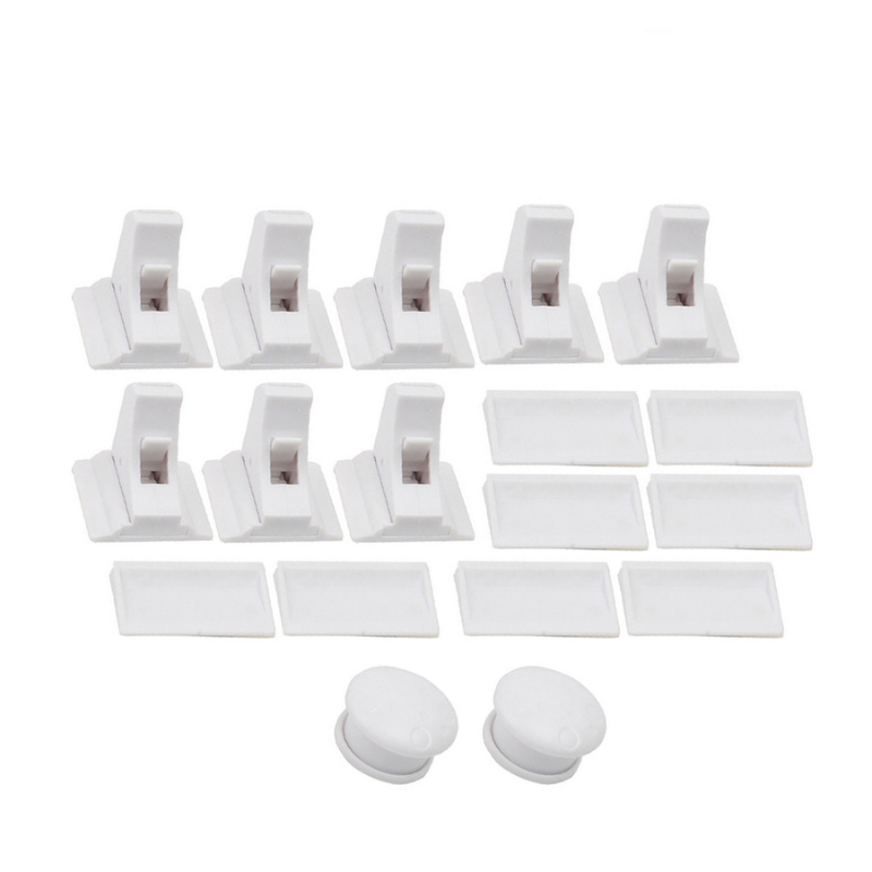 Child Lock for Cupboard & Drawer | Invisible | Strong Magnet | No Drilling Required