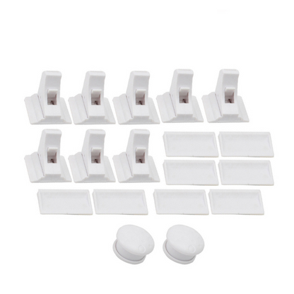 Child Lock for Cupboard & Drawer | Invisible | Strong Magnet | No Drilling Required