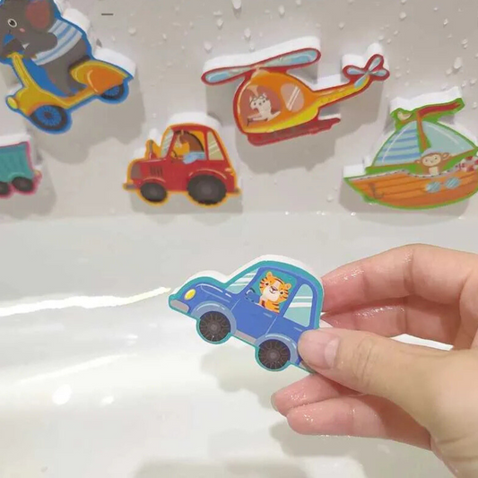 Bath Puzzle Animals for Babies & Toddlers – Foam Bath Toys Educational & Floating – AquaBeestjes Set (20 pieces)