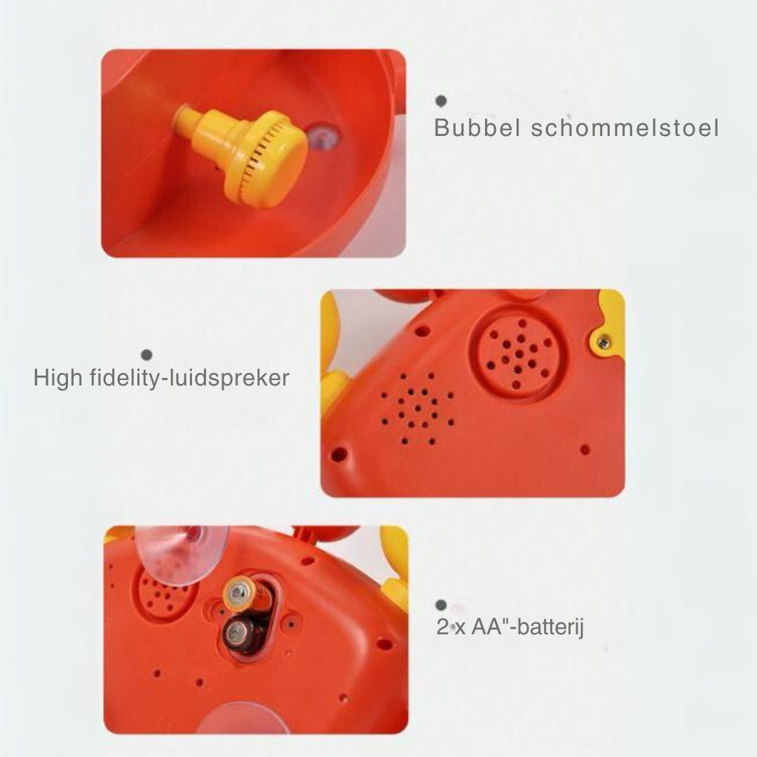 Bubble Bath Crab with Music – Interactive Bath Toy for Toddlers