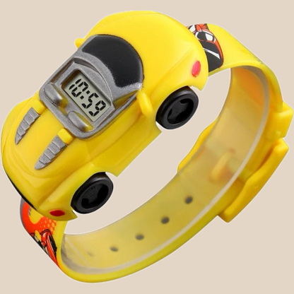 Car Watch Boys | Playful Car Design | Soft Silicone Strap