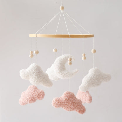 Baby Mobile Clouds | Soothing & Handmade | Soft Cotton
