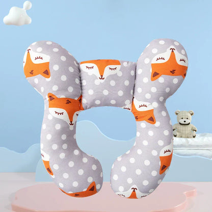 Baby Neck Cushion Car Seat | Ergonomic & Soft | Comfortable Travel