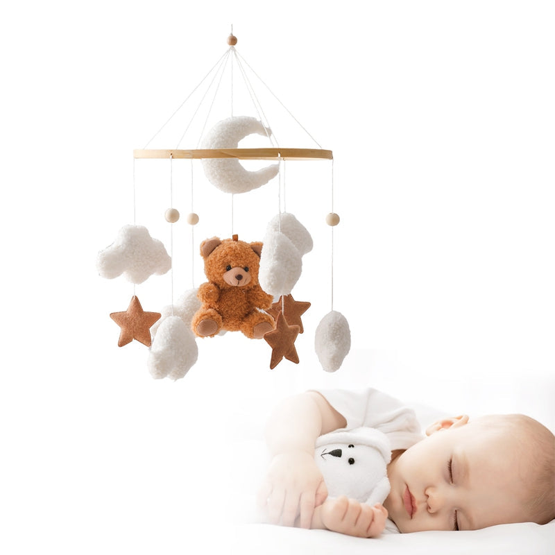 Baby Mobile Bear | Soothing & Unisex | Soft Cotton