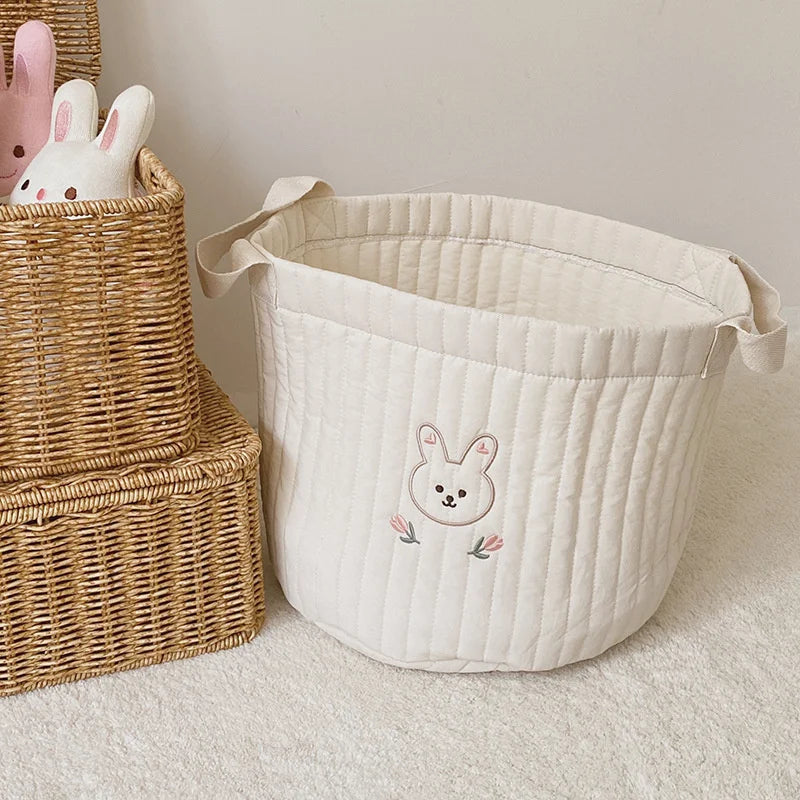 Storage Basket Nursery | Soft Padded Design | Practical & Stylish