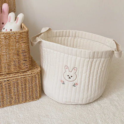 Storage Basket Nursery | Soft Padded Design | Practical & Stylish