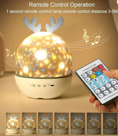 Star Night Light | Soothing Projector | Soft Light for Babies & Children