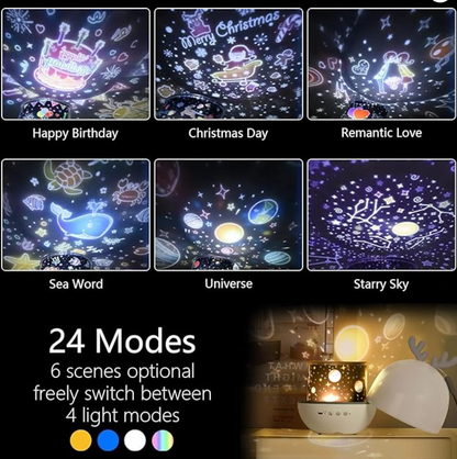 Star Night Light | Soothing Projector | Soft Light for Babies & Children