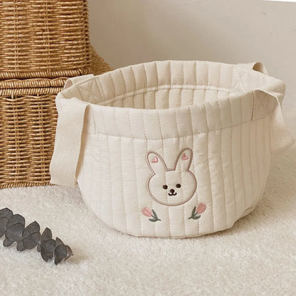 Storage Basket Nursery | Soft Padded Design | Practical & Stylish