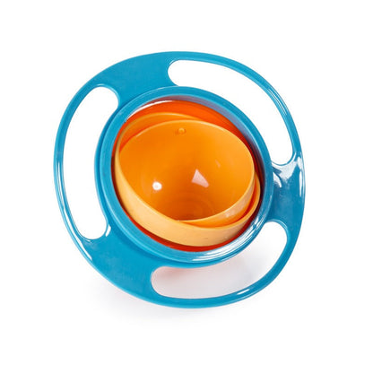 Anti-Spill Snack Bowl for Babies – 360° Rotating Bowl | TinyTurn