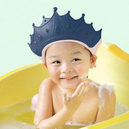 Baby Bath Cap | Water & Shampoo Protection | Soft & Adjustable Design