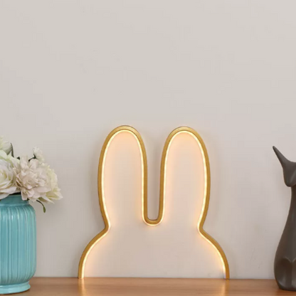Bunny Night Light | Rechargeable & Soft LED Light | Soothing Design