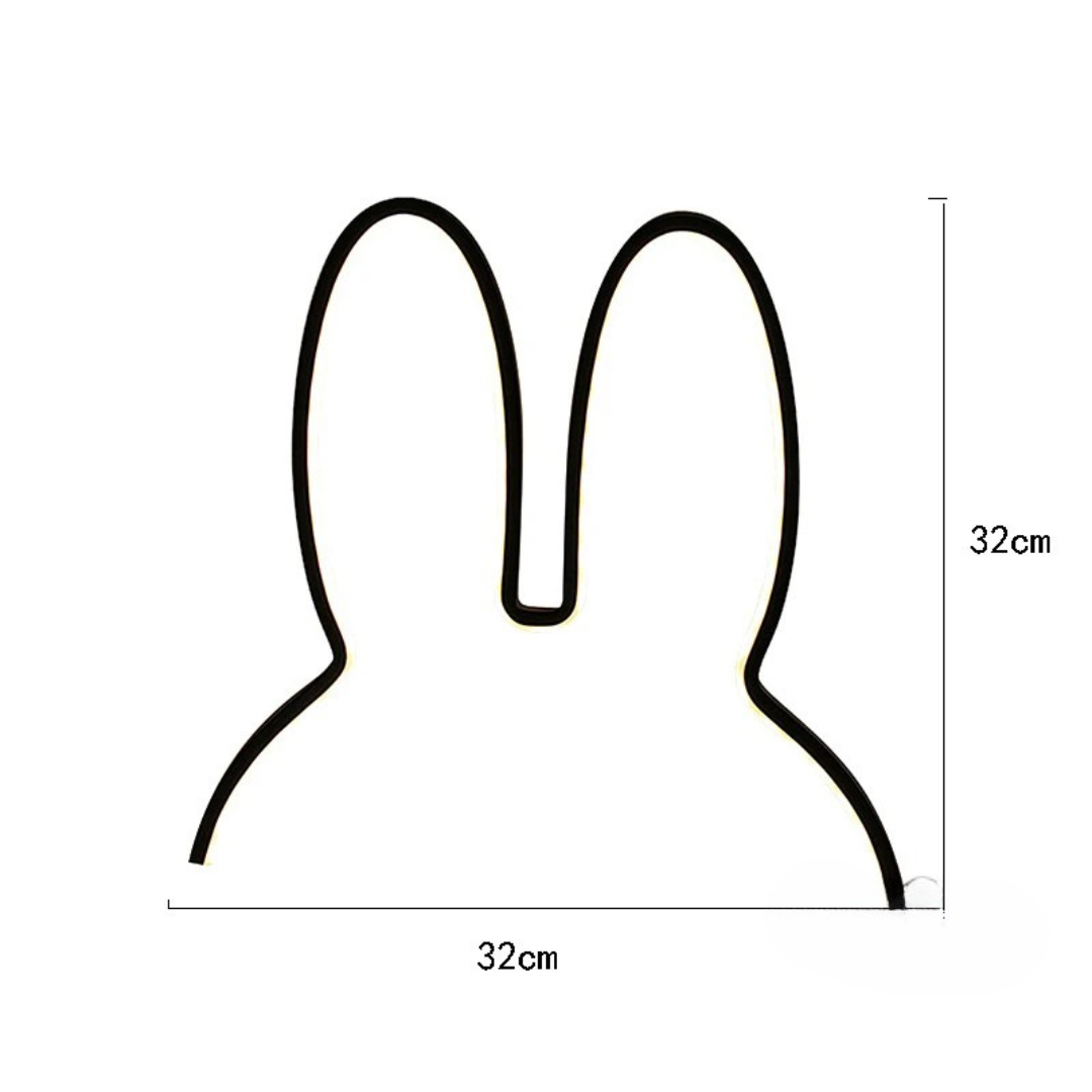 Bunny Night Light | Rechargeable & Soft LED Light | Soothing Design