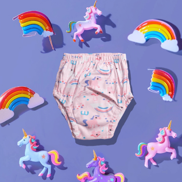Potty Training Pants | Reusable & Leak-Proof | Soft Breathable Fabric